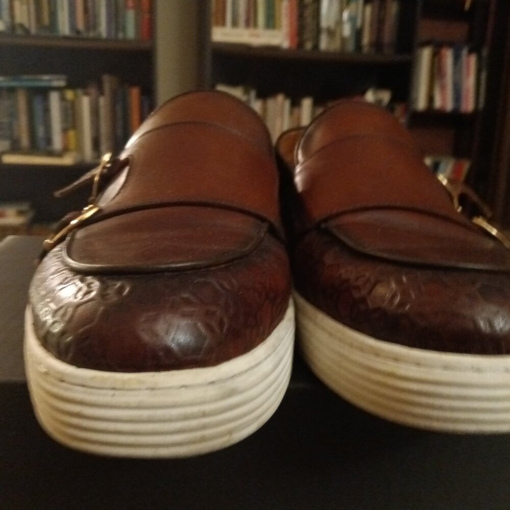 Taft Leather Monk strap sneakers
